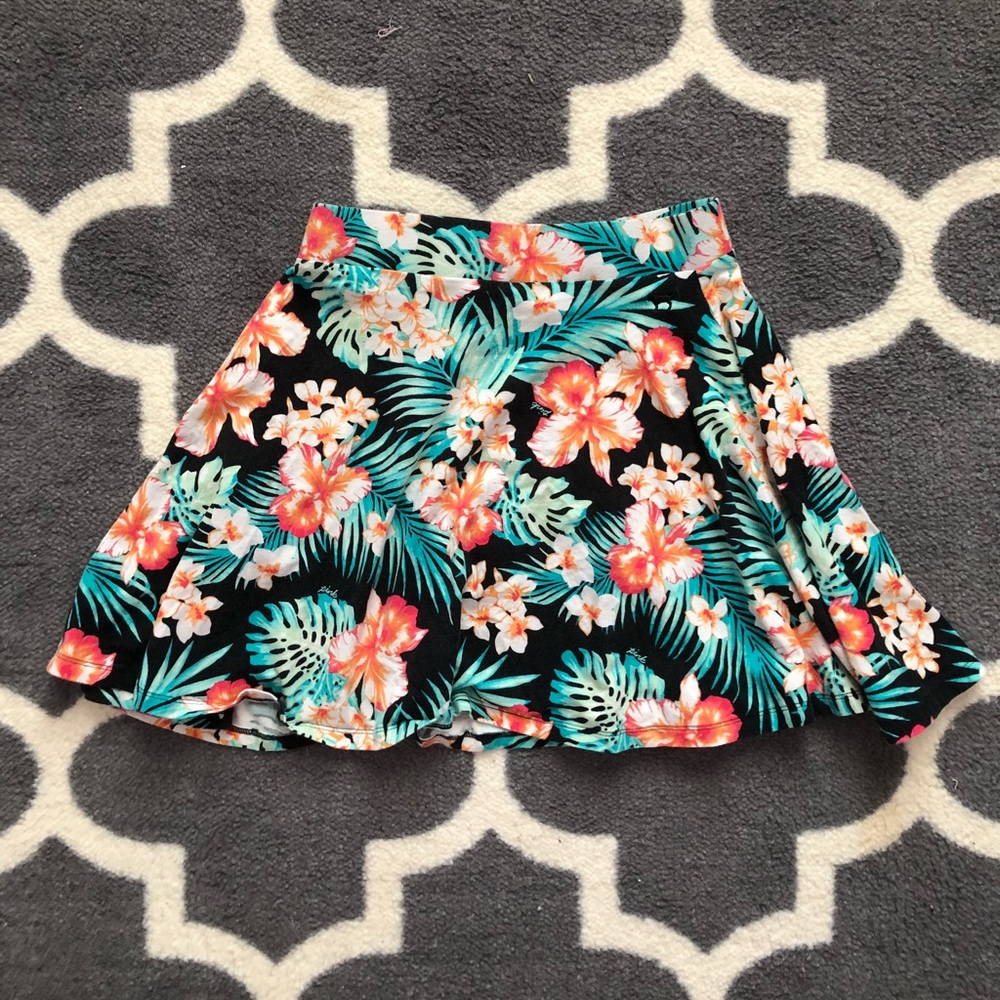 PINK circle skirt size small